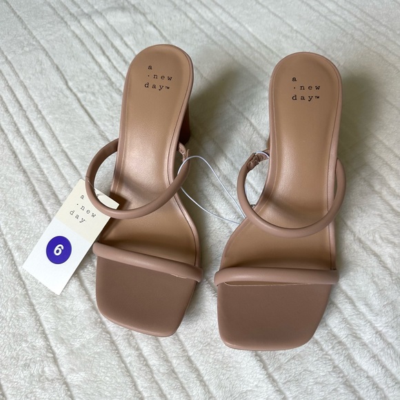 a new day Women's Tan Heels - Picture 1 of 6